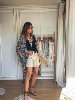 Kimono MUSE negro
