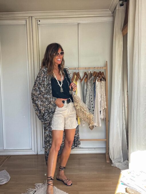 Kimono MUSE negro