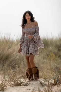 Vestido MUSE corto rosa