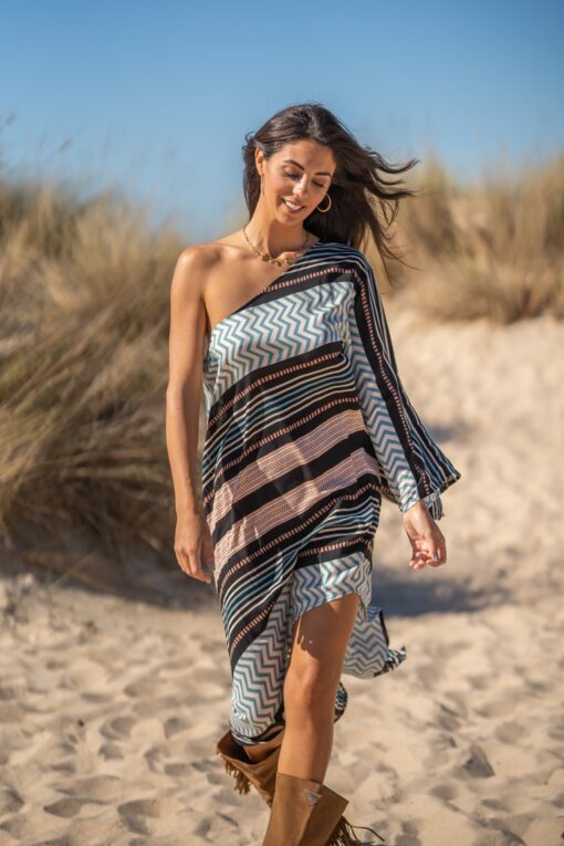 Vestido Kenia Asimétrico - Imagen 3