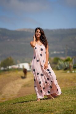 Vestido NUA salmón