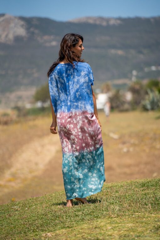Kaftan Bubbles azul - Image 13