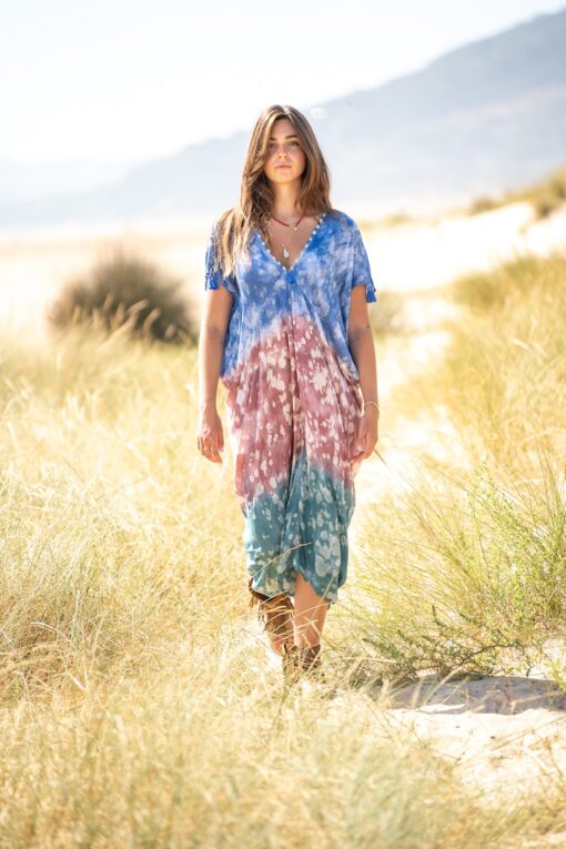Kaftan Bubbles azul - Image 3