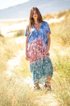 Kaftan Bubbles azul