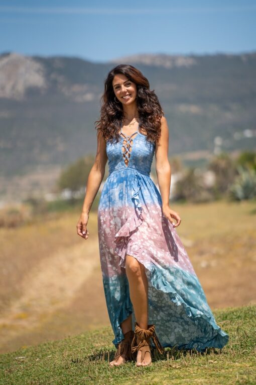 Vestido Bubbles azul - Imagen 9