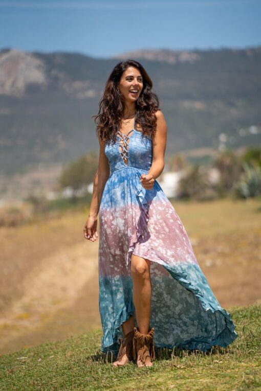 Vestido Bubbles azul - Imagen 8