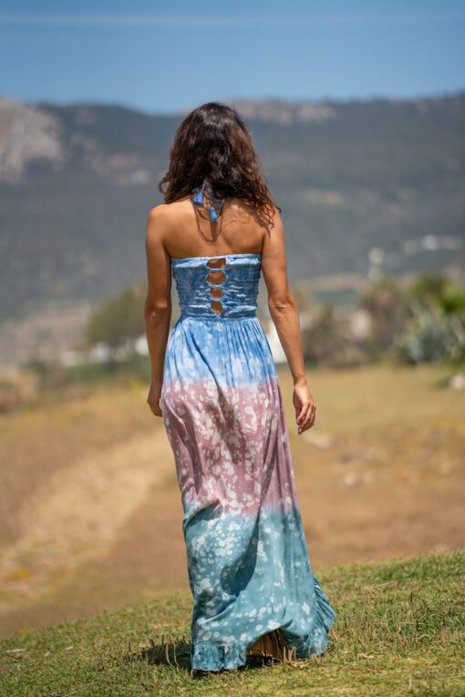 Vestido Bubbles azul - Imagen 6