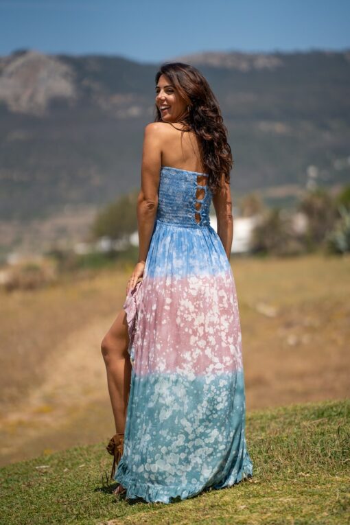 Vestido Bubbles azul - Imagen 4