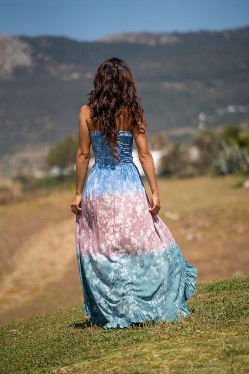 Vestido Bubbles azul - Imagen 3