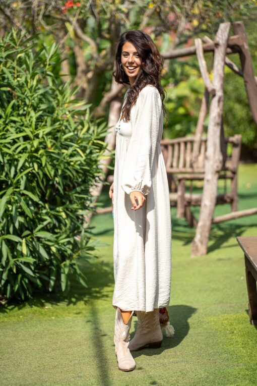 Vestido SIENNA crudo - Image 5