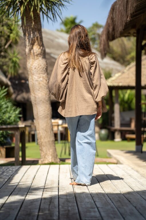 Blusón AMBER camel - Imagen 3