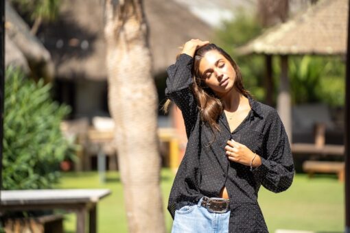 Blusón SOFIA negro - Imagen 4