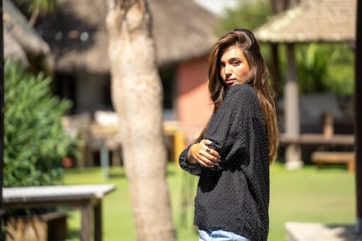 Blusón SOFIA negro - Imagen 6