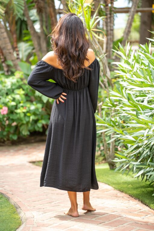 Vestido SIENNA negro - Imagen 6