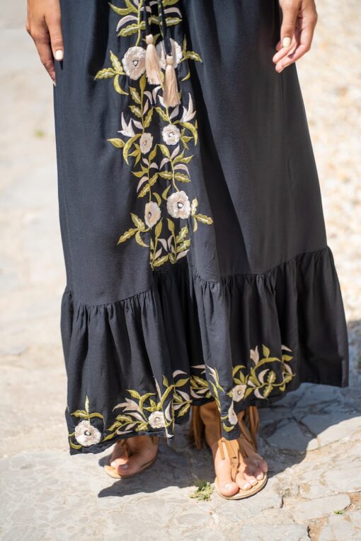 Vestido CRETA negro - Imagen 4