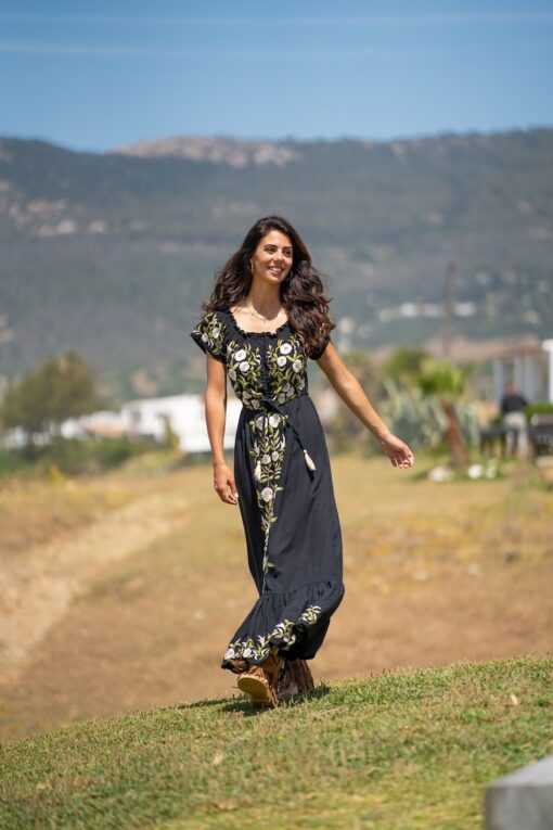 Vestido CRETA negro - Imagen 3