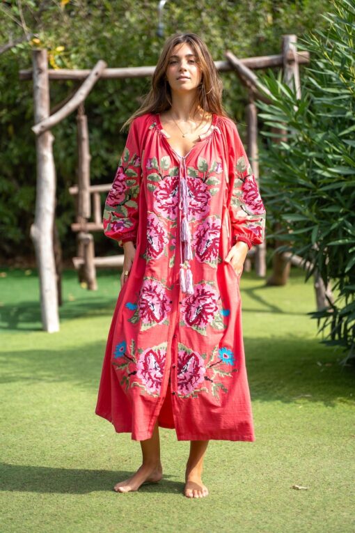 Vestido PORTOFINO coral