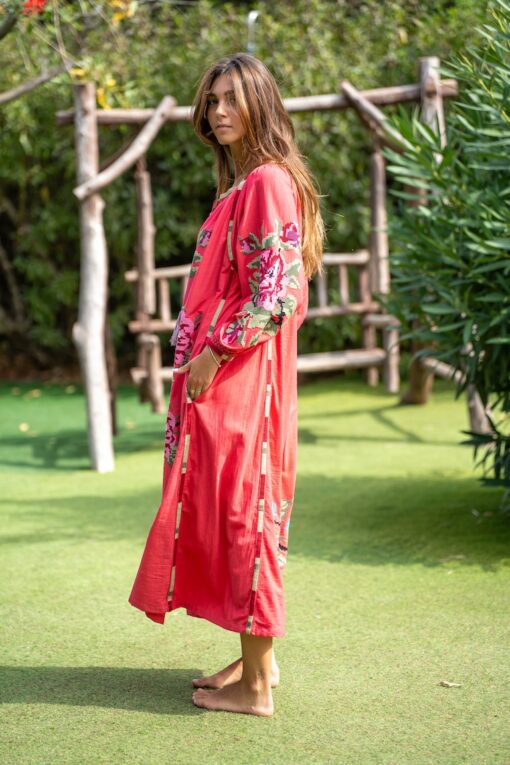Vestido PORTOFINO coral - Imagen 5