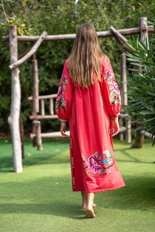 Vestido PORTOFINO coral - Imagen 6