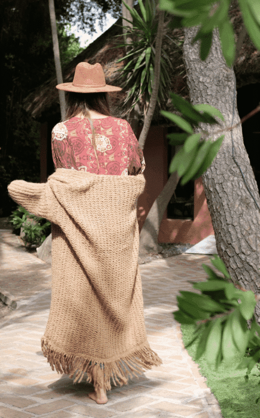 Vestido REGINE granate - Imagen 7