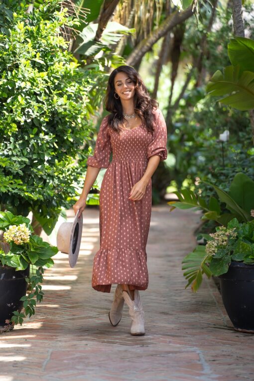 Vestido DIDI terracota - Imagen 5