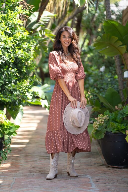 Vestido DIDI terracota - Imagen 3