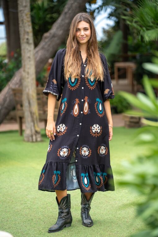 Vestido RACHEL negro - Imagen 4
