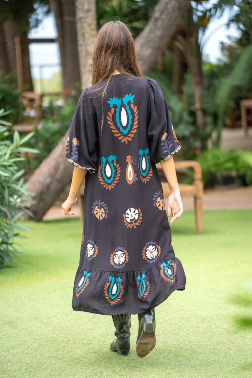 Vestido RACHEL negro - Imagen 6