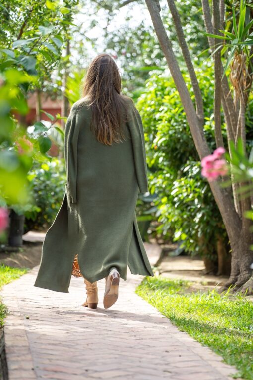 CARDIGAN OLIVIA kaki - Imagen 4