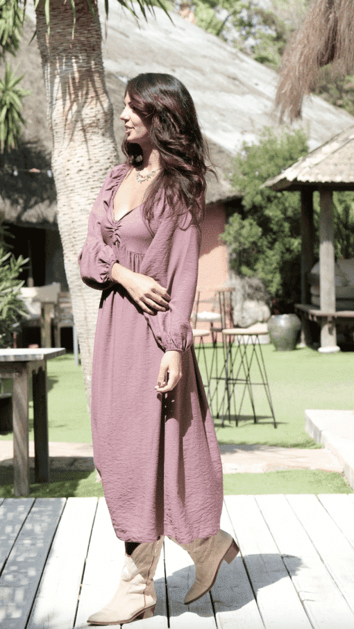 Vestido SIENNA rosa - Imagen 6