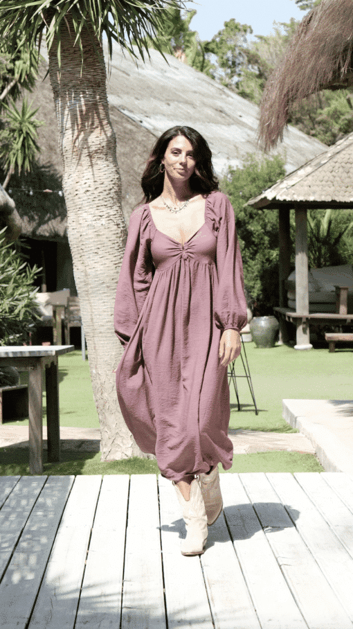 Vestido SIENNA rosa - Imagen 5