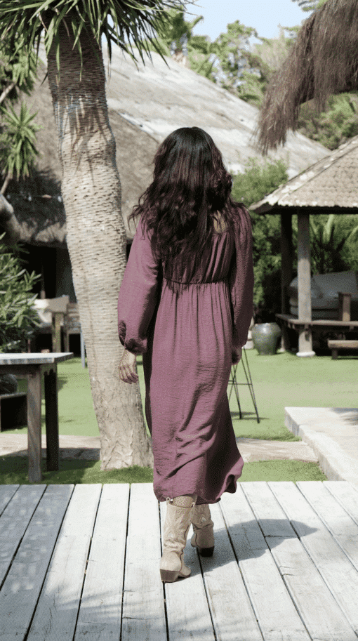 Vestido SIENNA rosa - Imagen 3