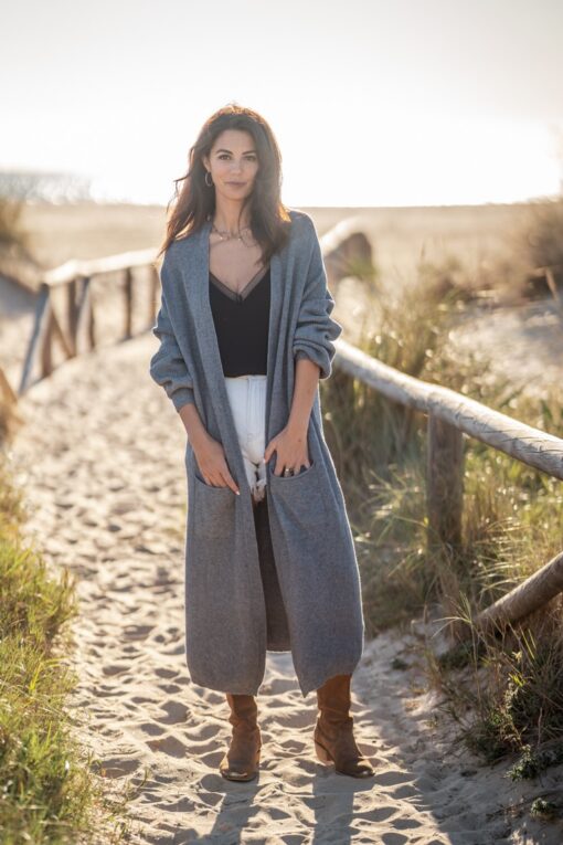 Cardigan OLIVIA gris - Image 8