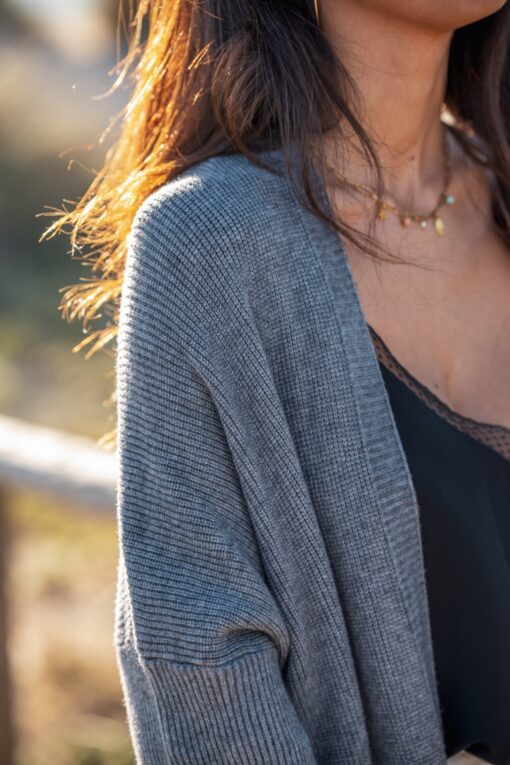 Cardigan OLIVIA gris - Image 4