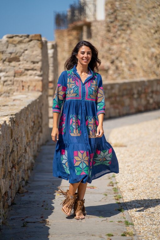 Vestido ANTAY azul - Imagen 2