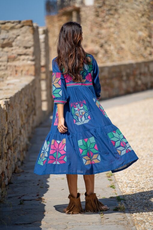 Vestido ANTAY azul - Imagen 6