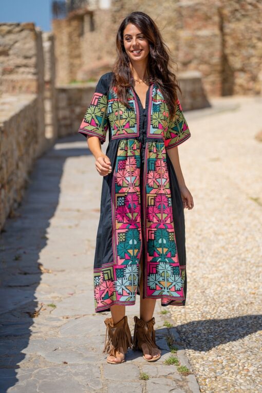 Vestido ARAMI negro - Imagen 8