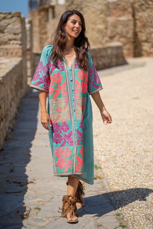 Vestido TANOK aqua - Imagen 2