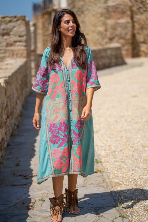 Vestido TANOK aqua - Imagen 7