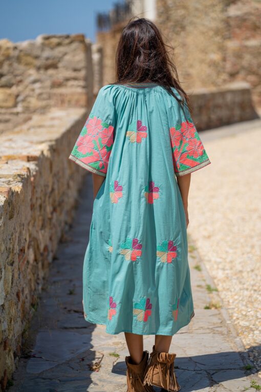 Vestido TANOK aqua - Imagen 5