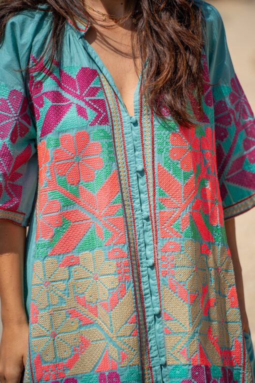 Vestido TANOK aqua - Imagen 4