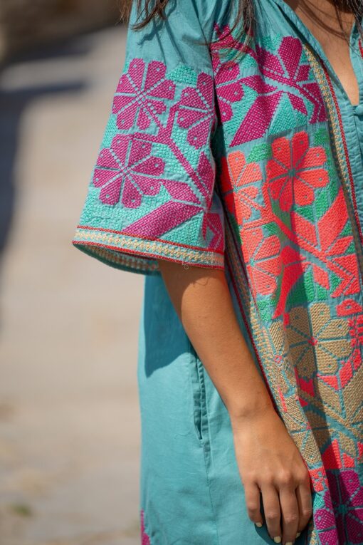 Vestido TANOK aqua - Imagen 3