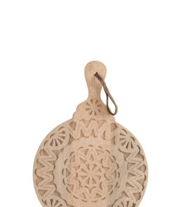 Tabla étnica redonda