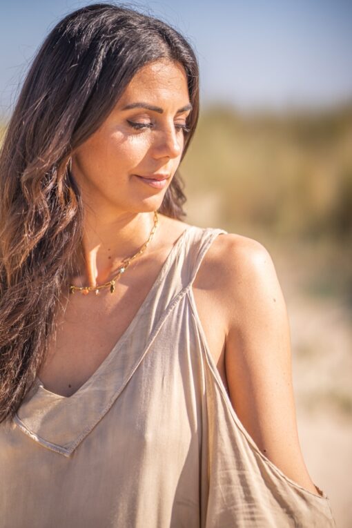 Kaftan ARIEL beige - Imagen 4