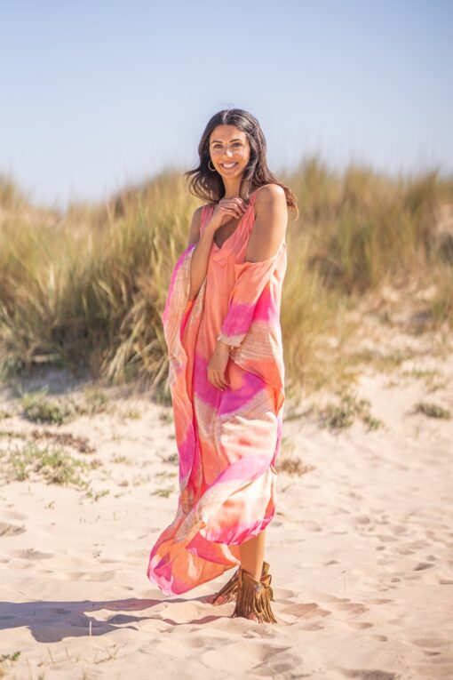 Kaftan ARIEL rosa - Imagen 8