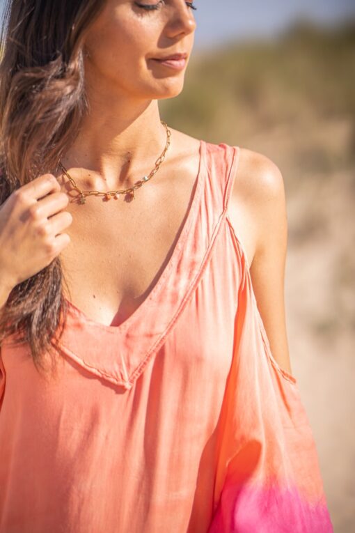 Kaftan ARIEL rosa - Imagen 3