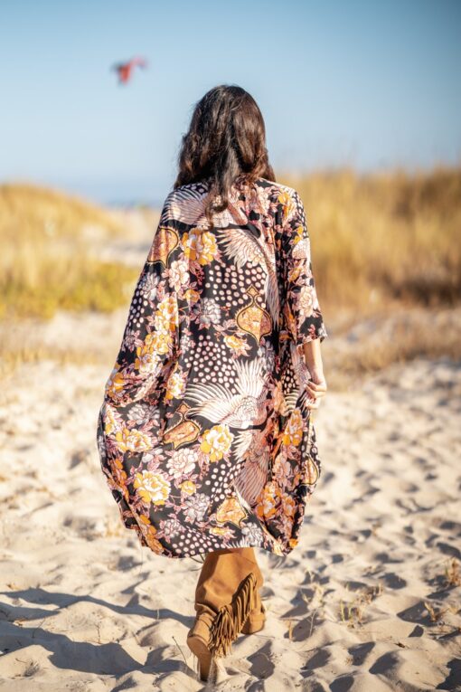 Kimono Chiara negro - Imagen 2