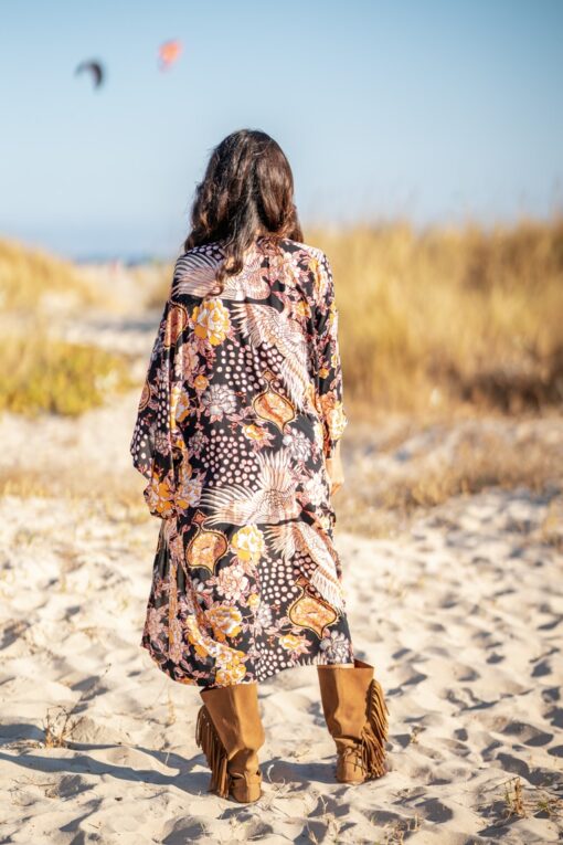 Kimono Chiara negro - Imagen 7