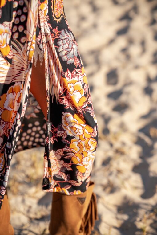 Kimono Chiara negro - Imagen 4
