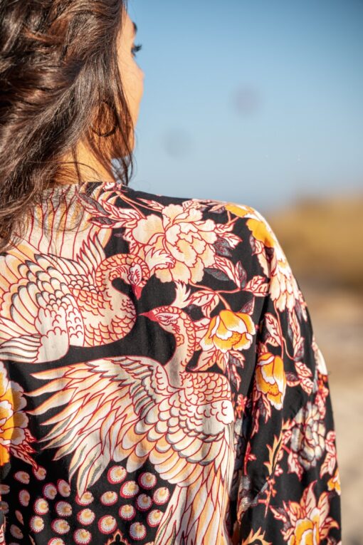 Kimono Chiara negro - Imagen 3